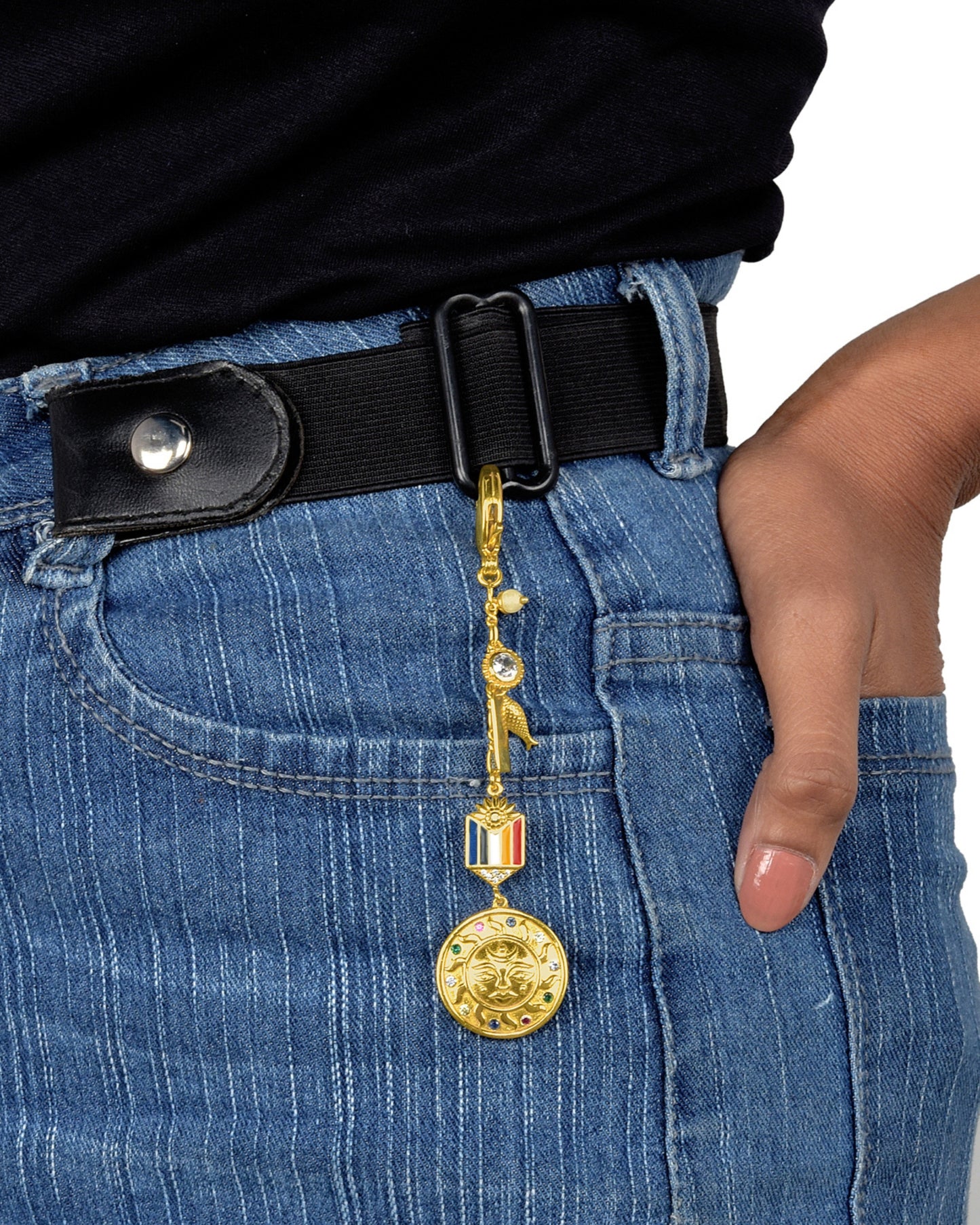 Pachranga Sun Emblem Charm