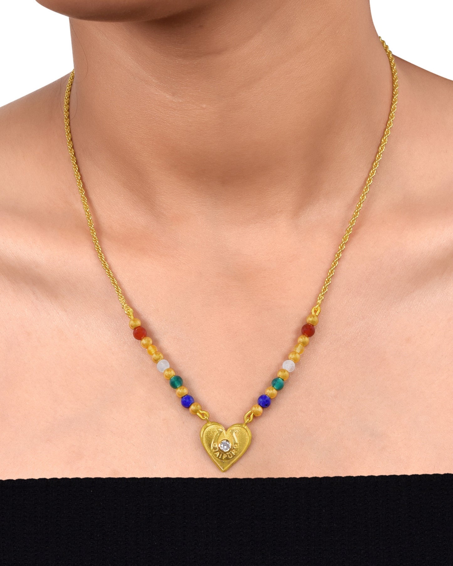 Pachranga Heart necklace