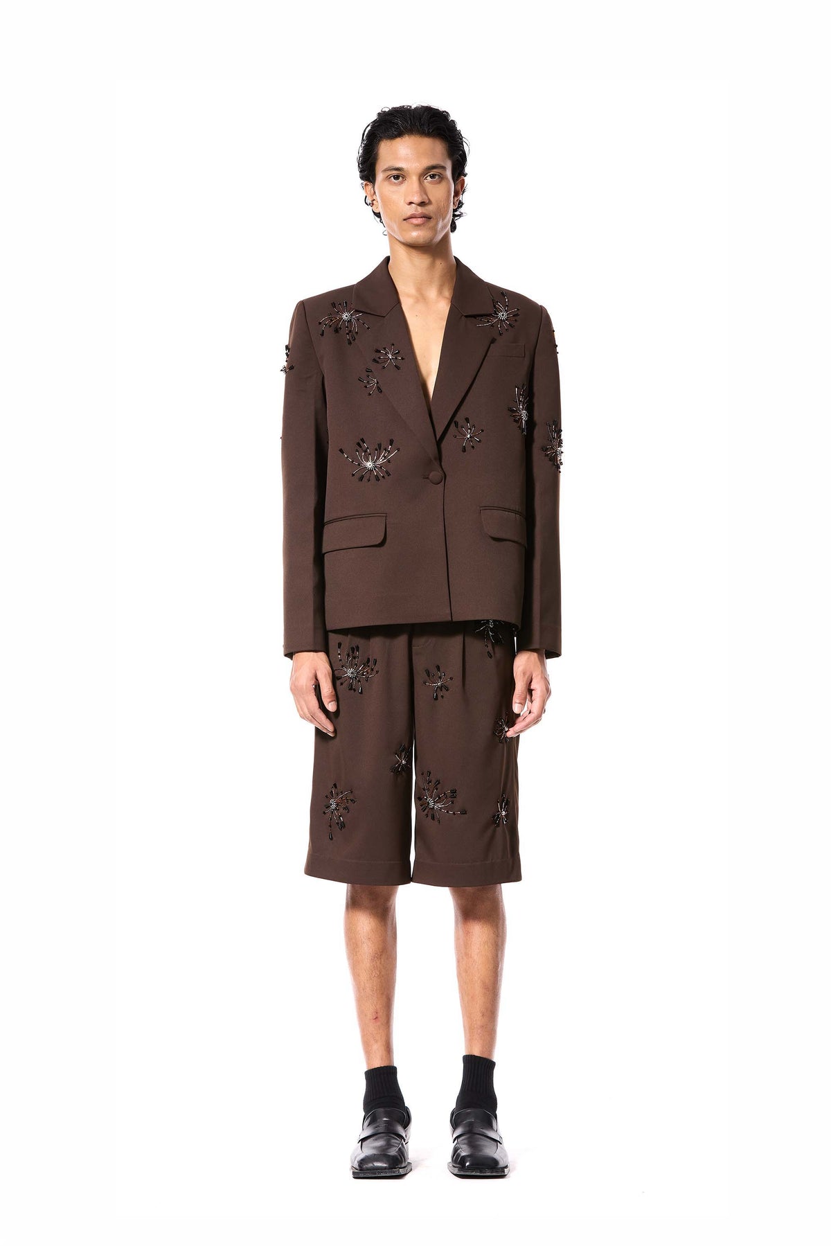 'SOLSHADOW' EMBELLISHED BLAZER
