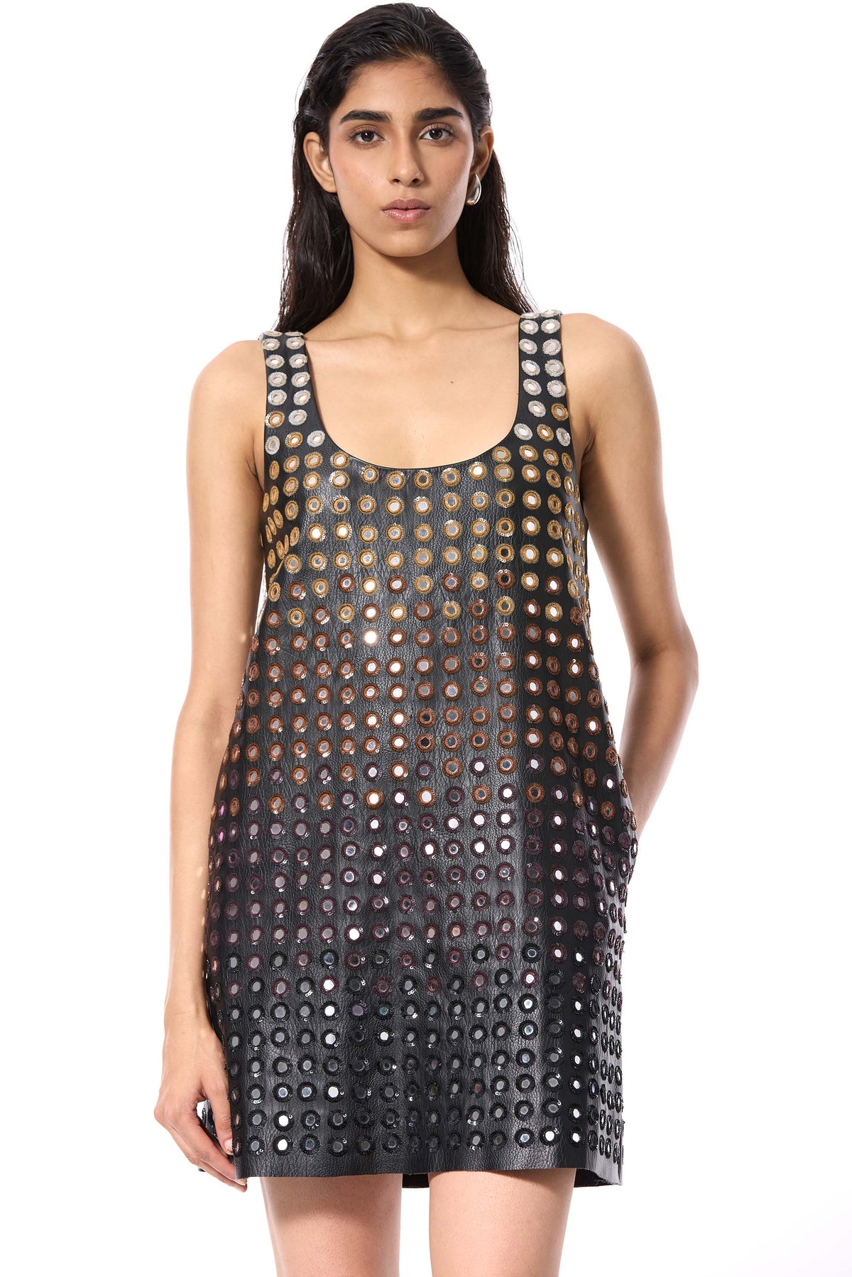 'DIAMANTE' EMBELLISHED DRESS