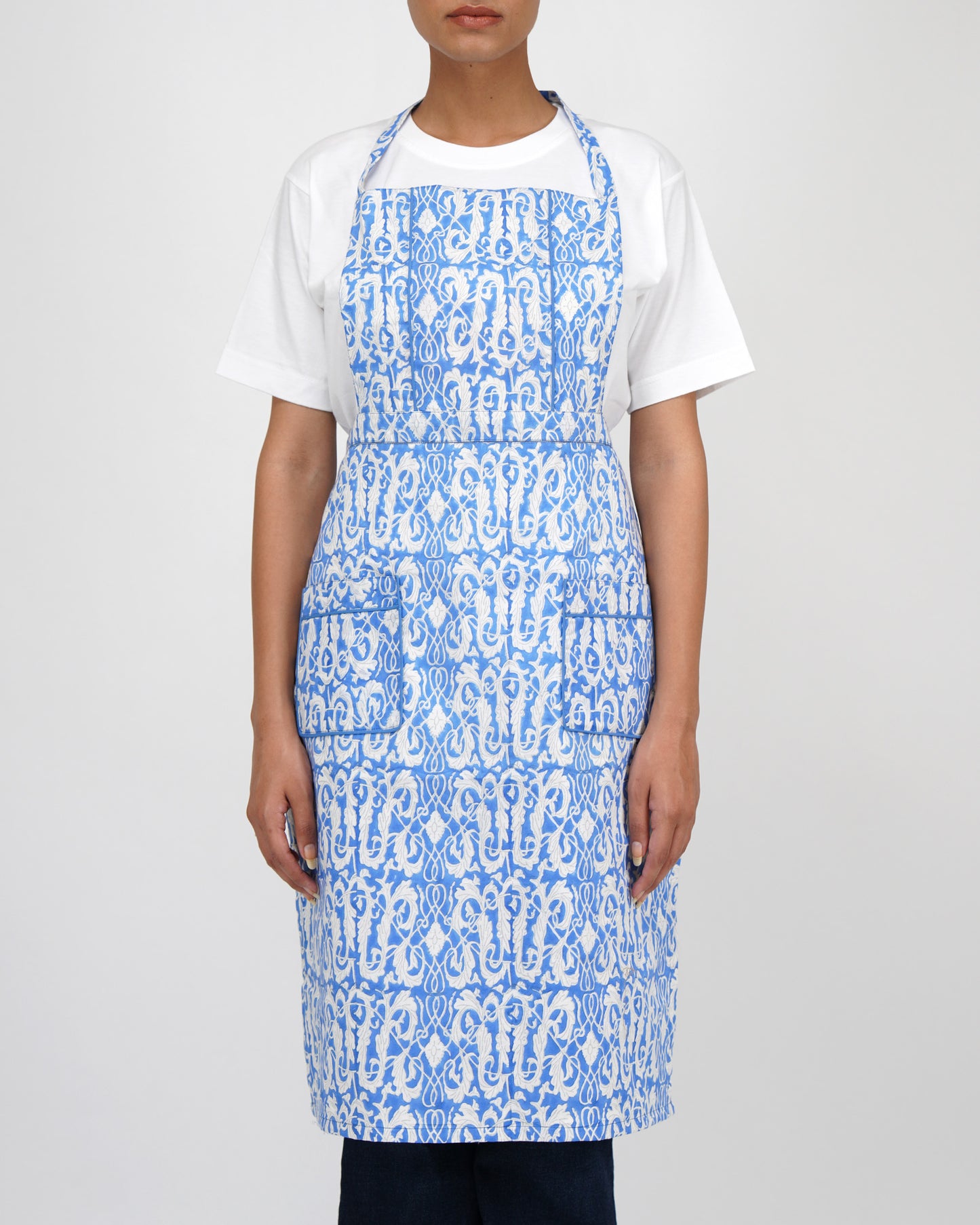 Chhavi Niwas Apron (Blue)