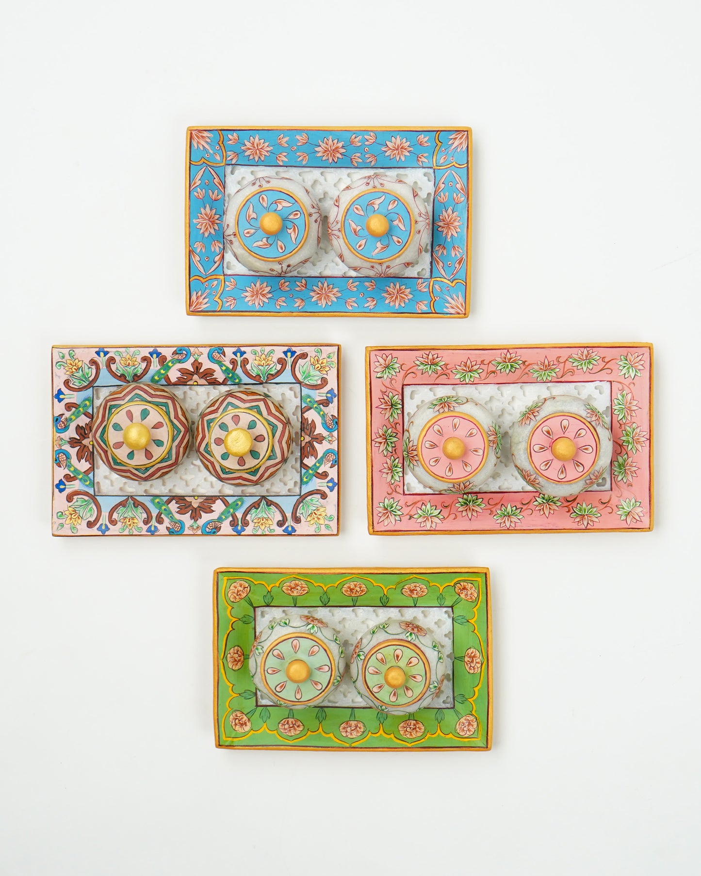 Lotus gate Pot- Double (Pink)