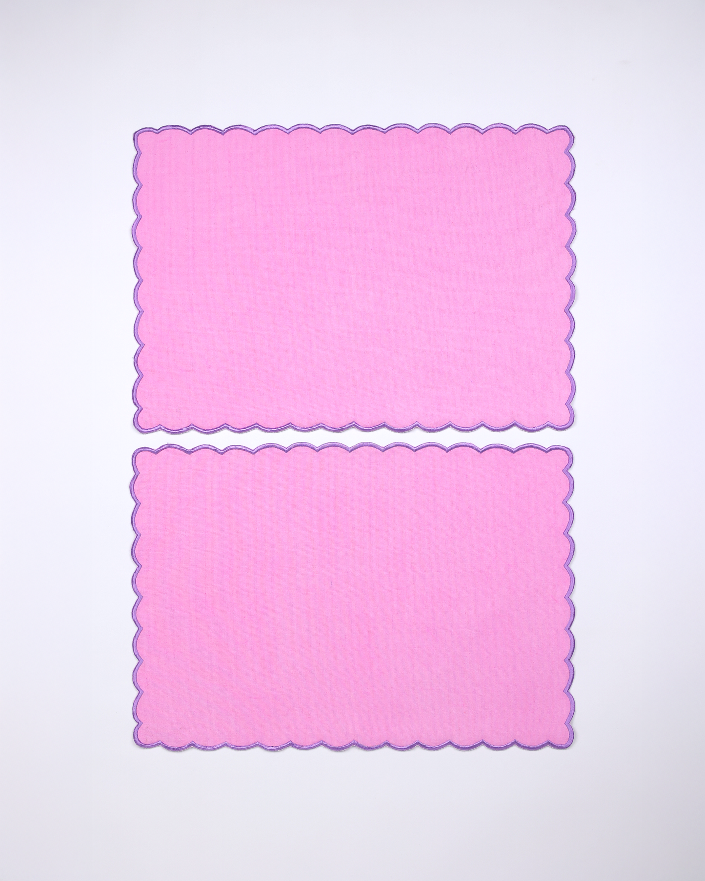 Scallop Tablemats (Pink)