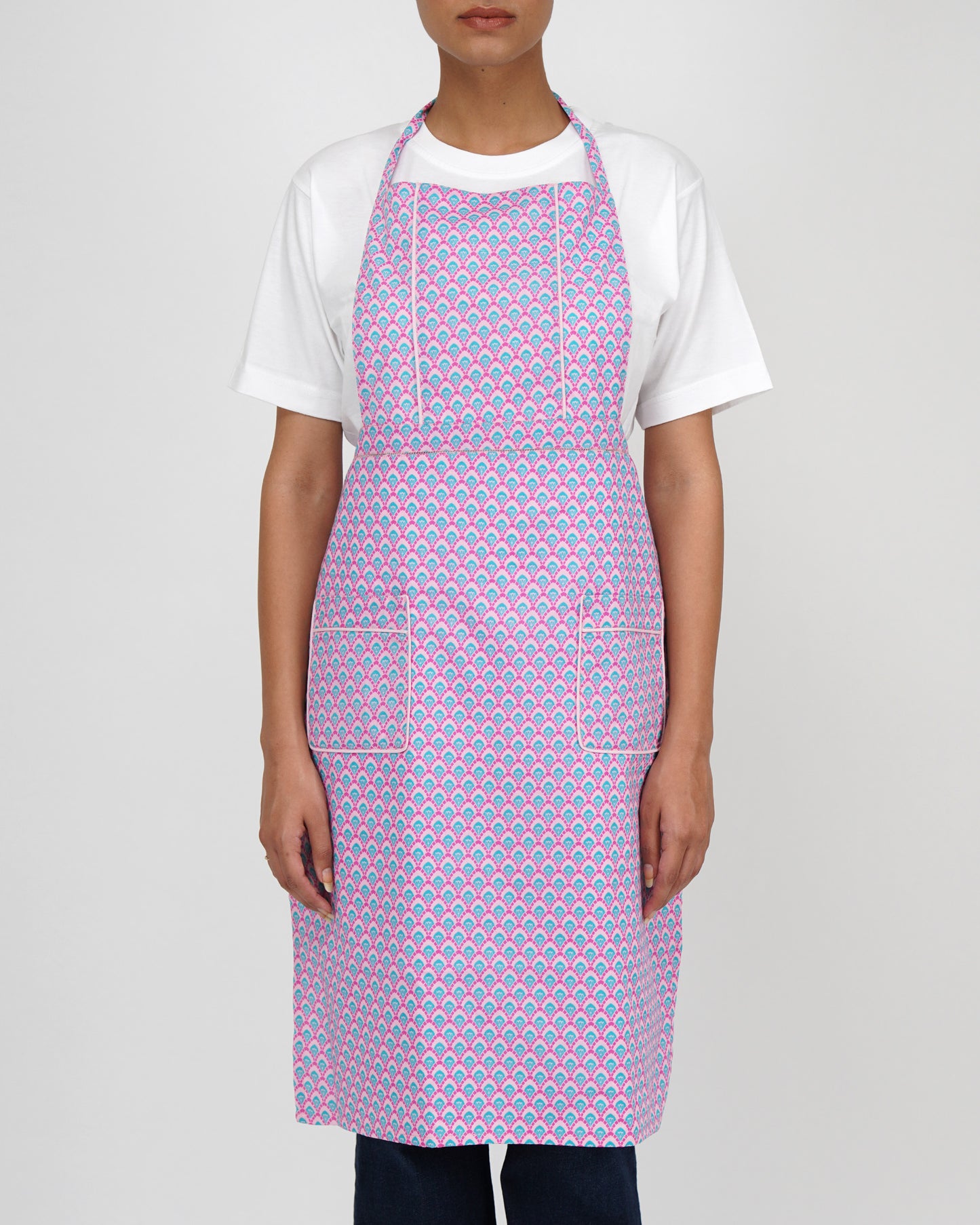 Pritam Niwas Apron (Pink)