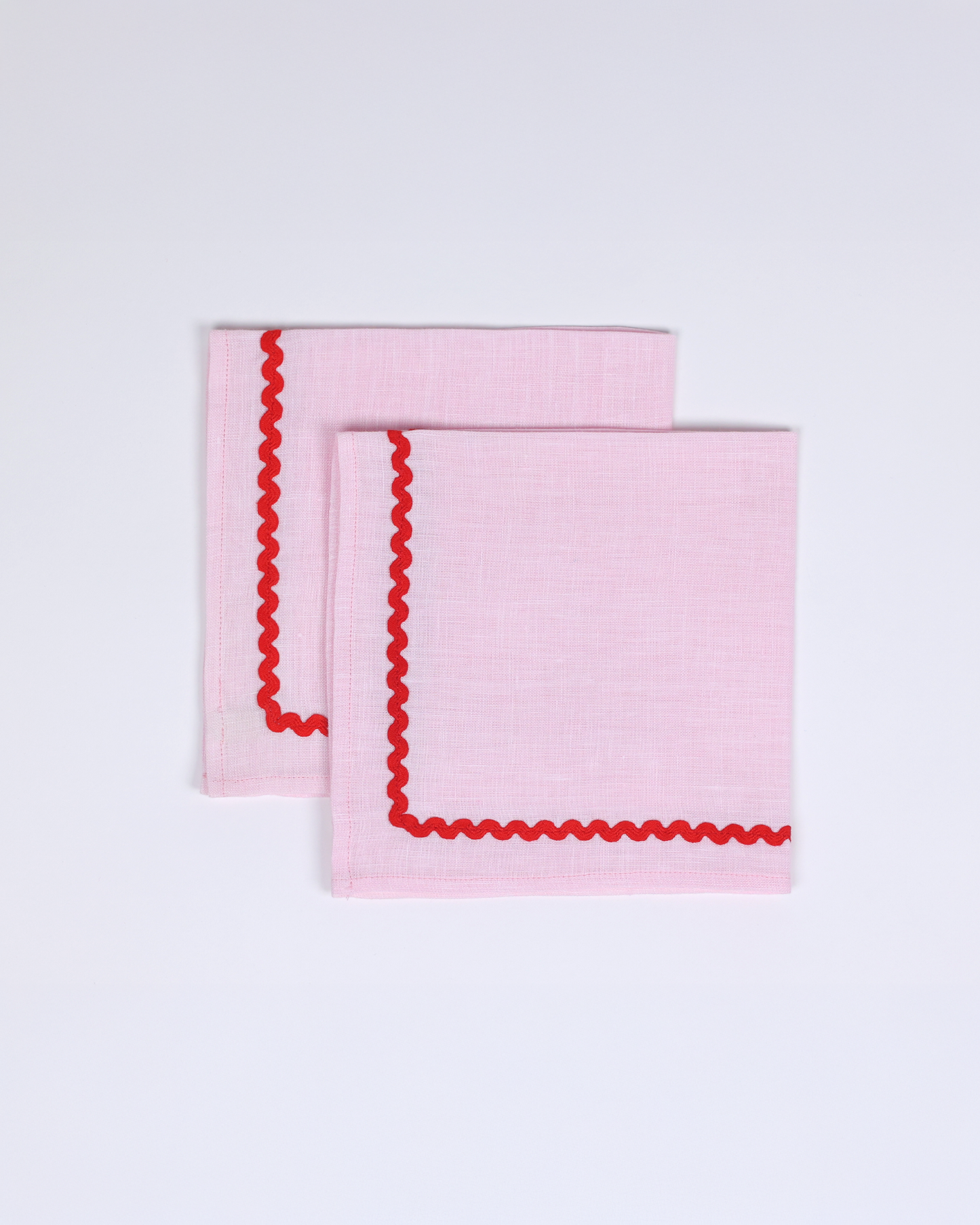Lace Napkins (Baby Pink)