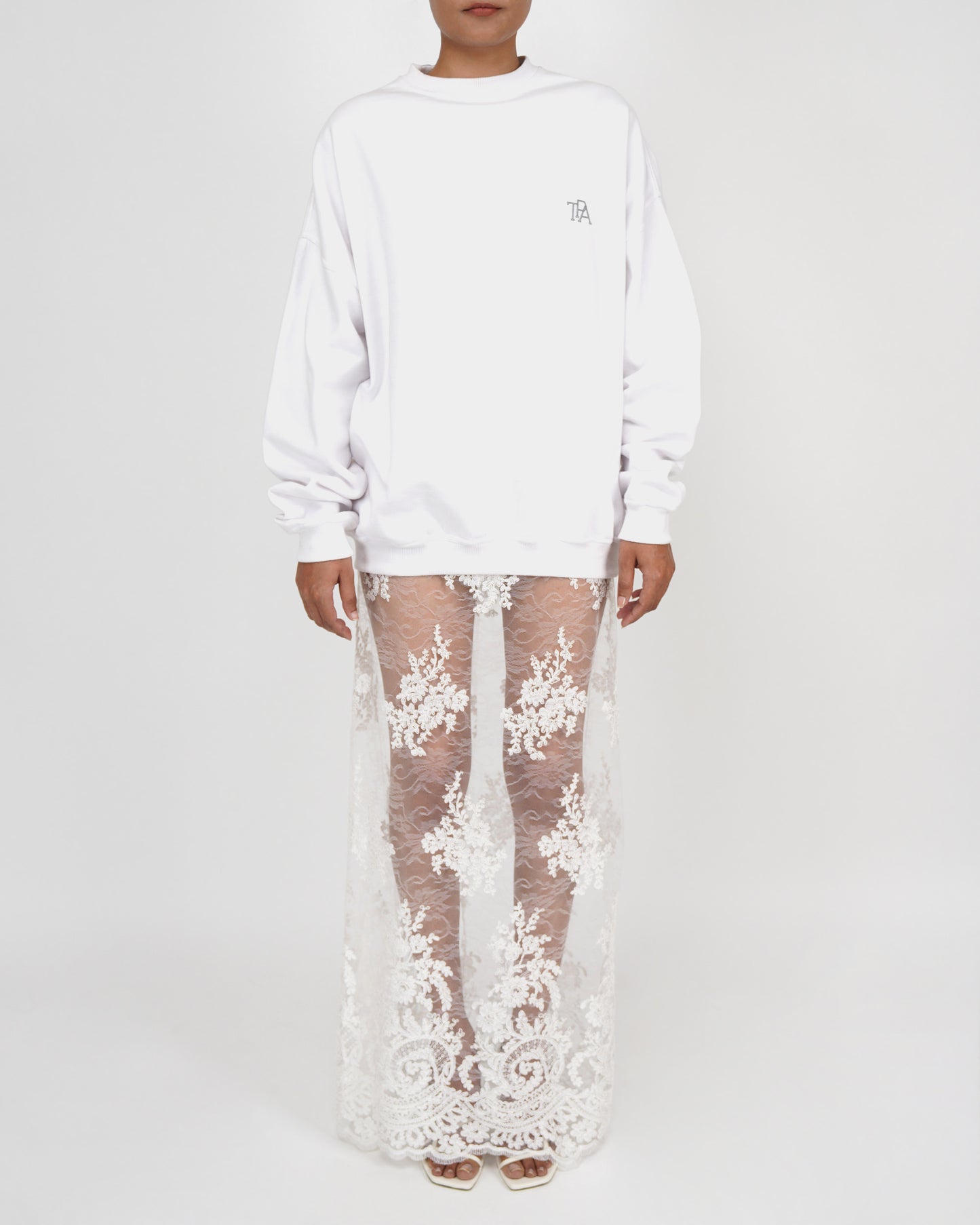 Lace Skirt (White)