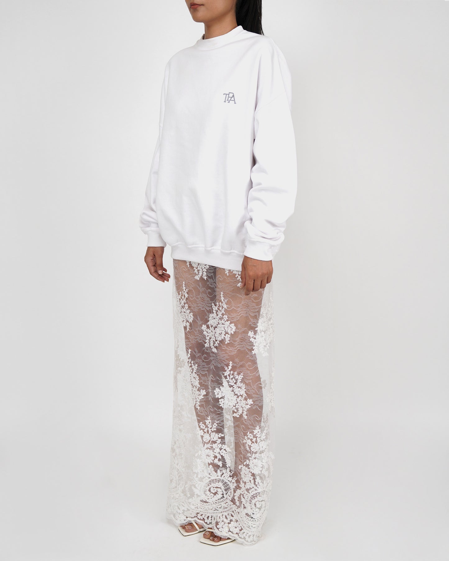 Lace Skirt (White)