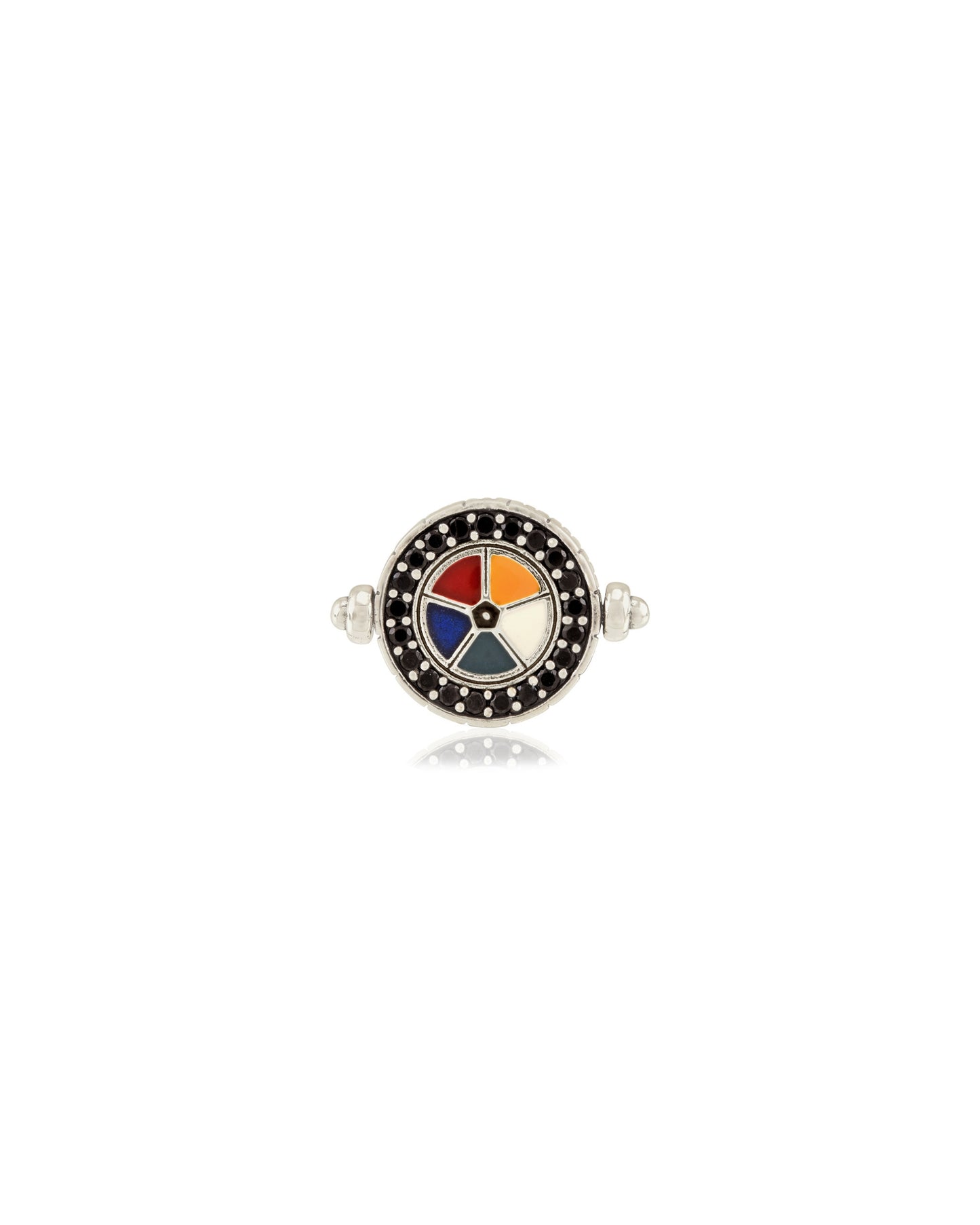 Pachranga double sided Ring