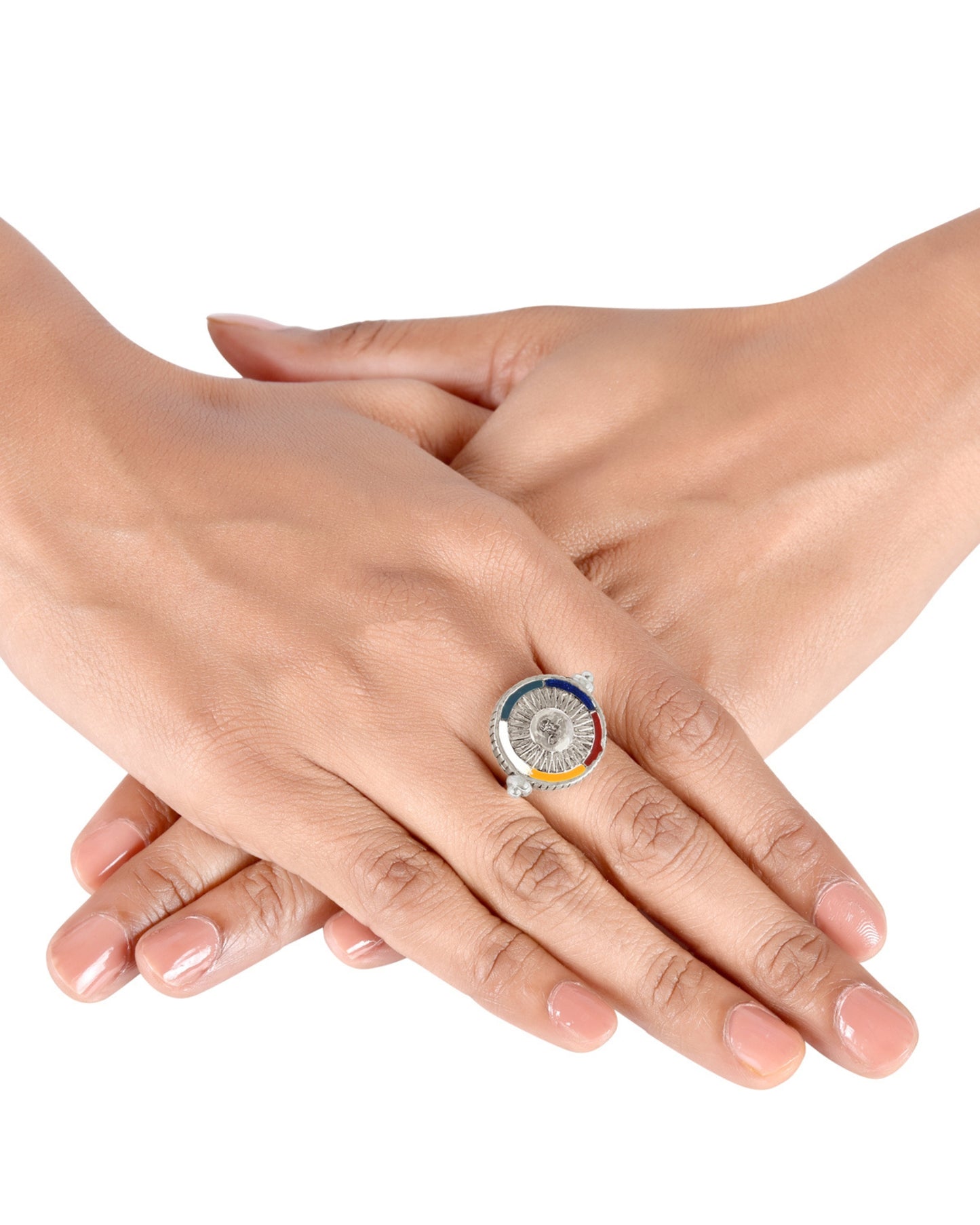 Pachranga double sided Ring