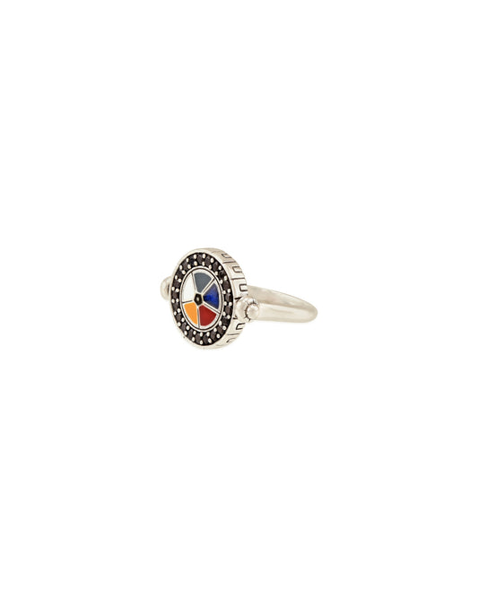Pachranga double sided Ring