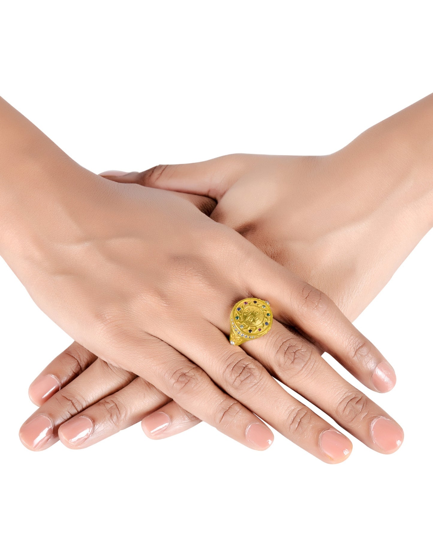 Pachranga Sun Emblem Ring