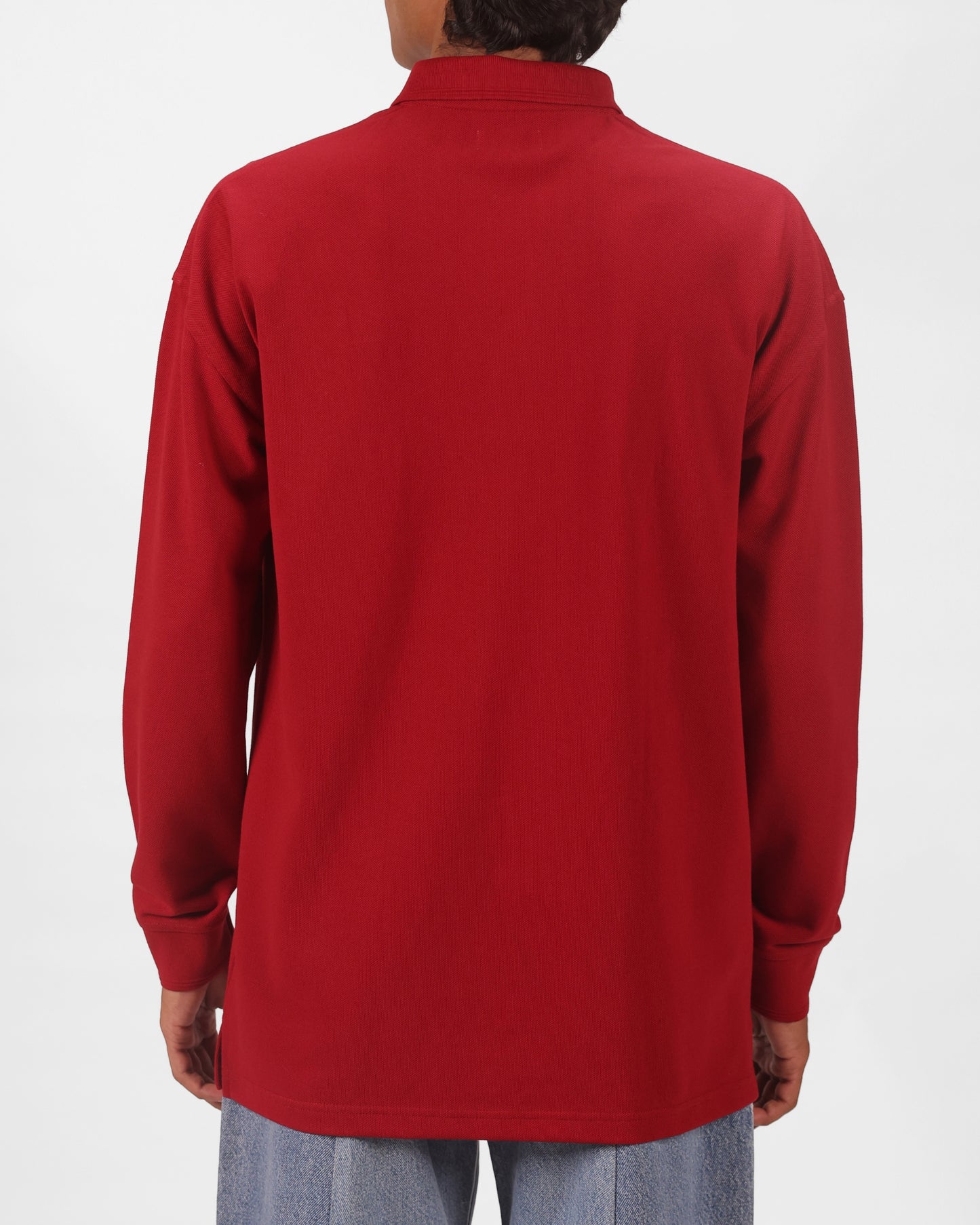 Crest Polo tshirt- Maroon