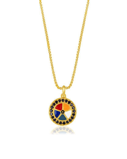 Pachranga Pendant With Chain