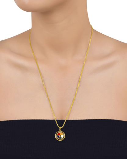 Pachranga Pendant With Chain