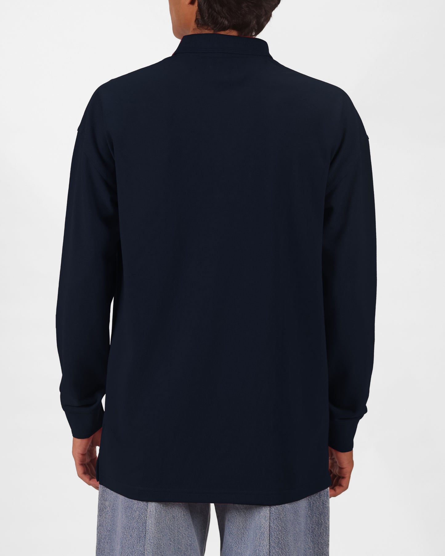 Crest Polo T-shirt- Blue