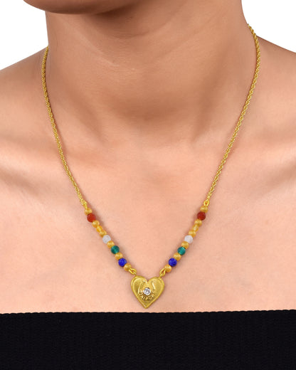 Pachranga Heart necklace