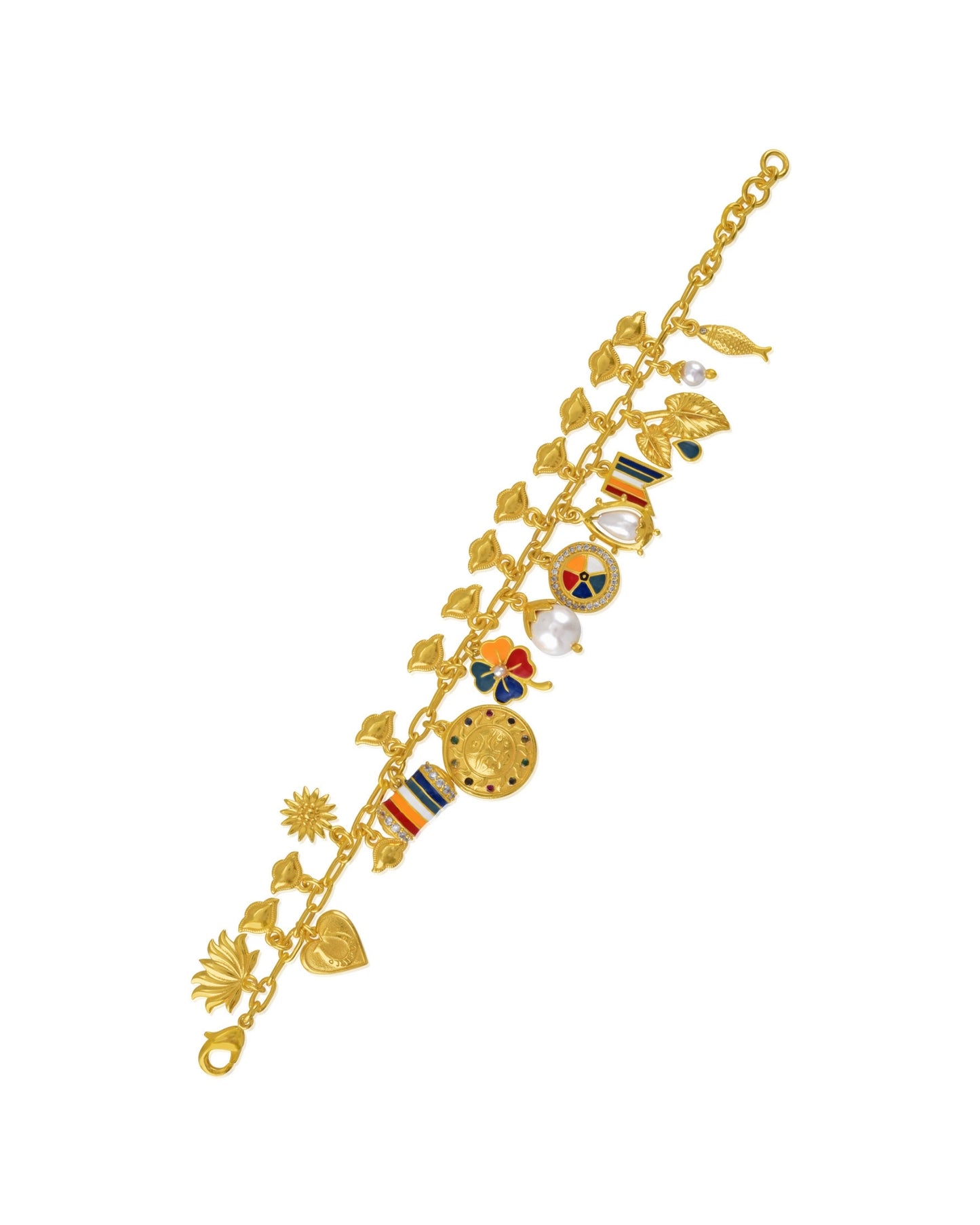 Pachranga Multi charm bracelet