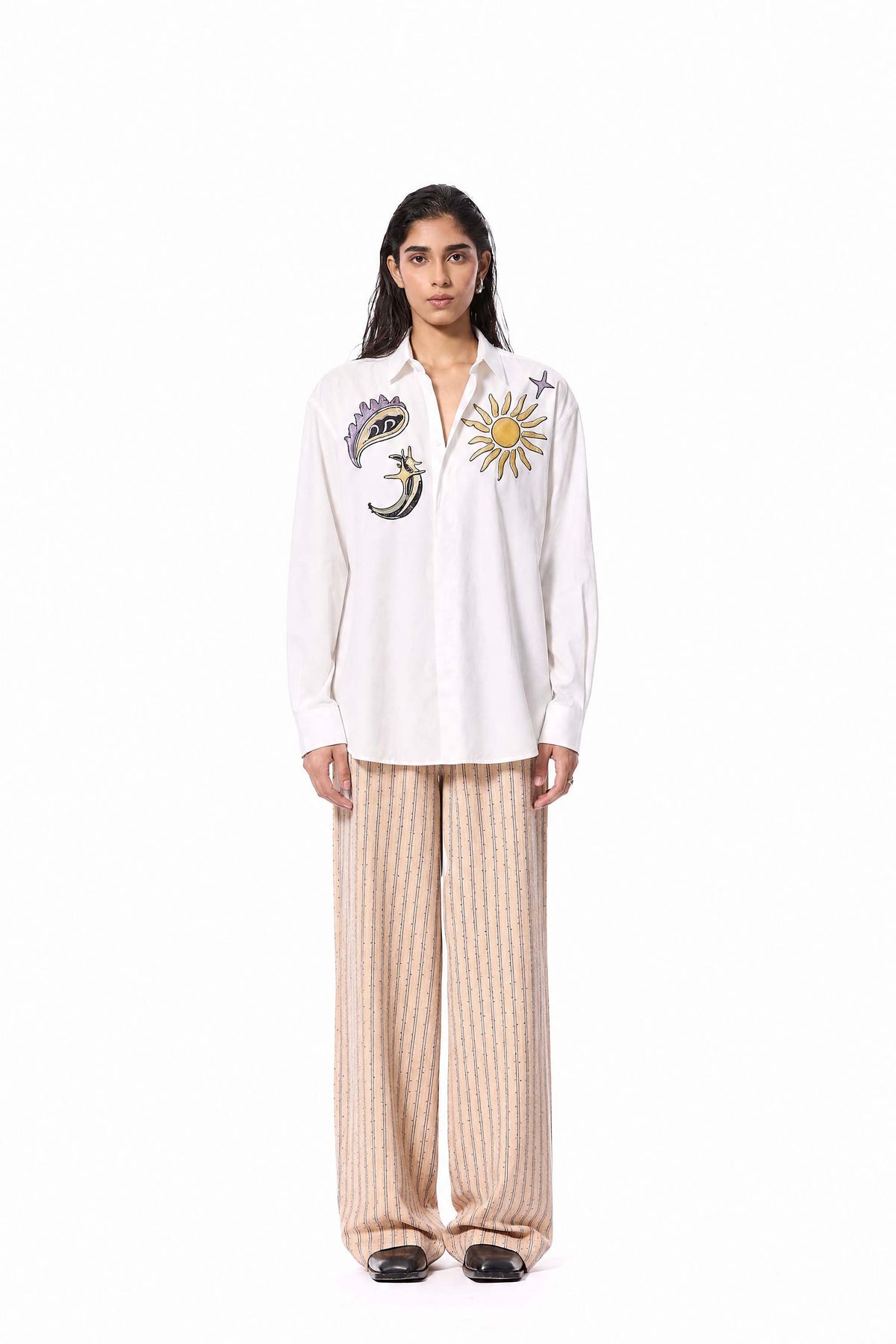 'RAYNE' EMBELLISHED SHIRT
