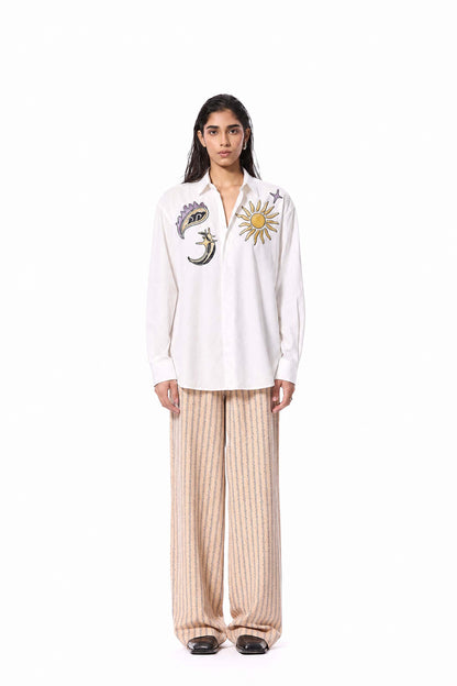 'RAYNE' EMBELLISHED SHIRT