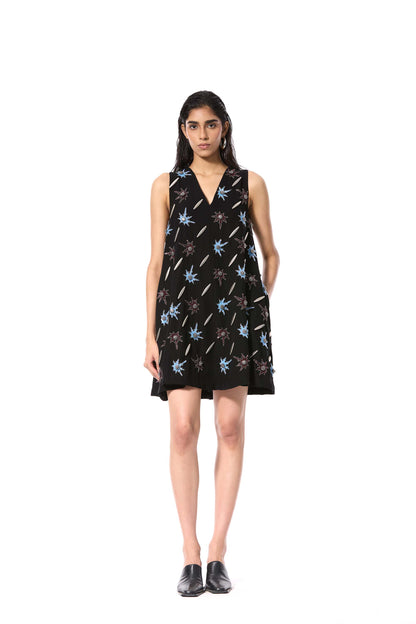 'STARLACE' EMBELLISHED DRESS