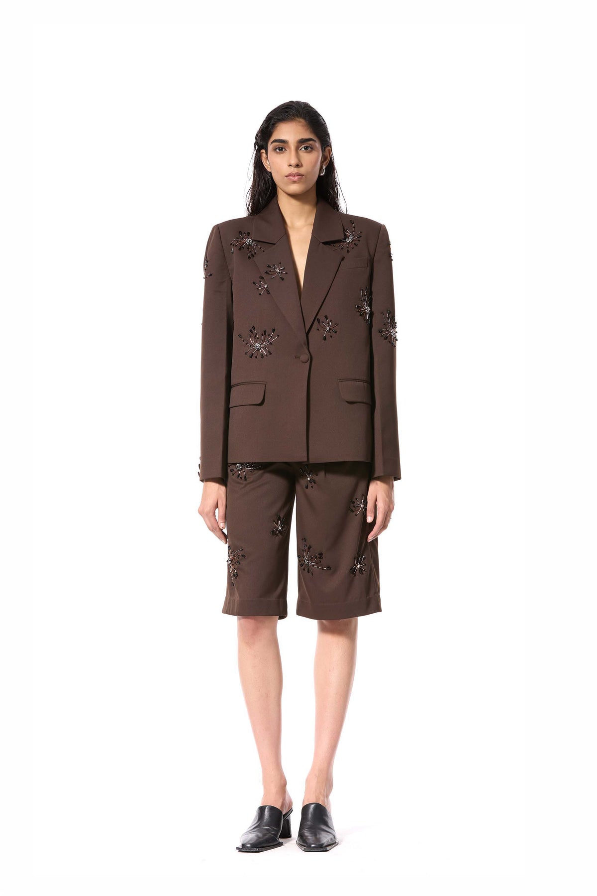 'SOLSHADOW' EMBELLISHED BLAZER