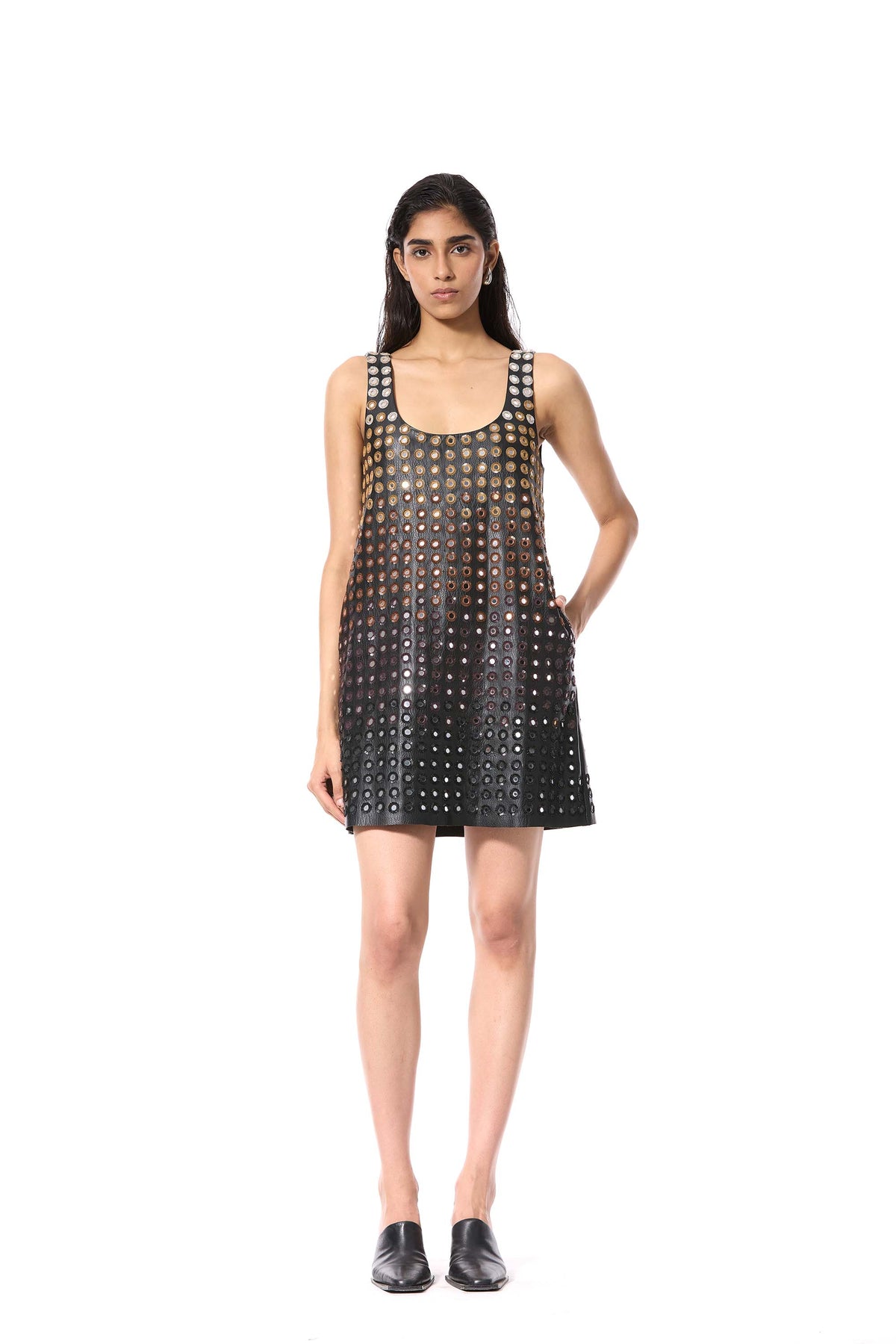 'DIAMANTE' EMBELLISHED DRESS