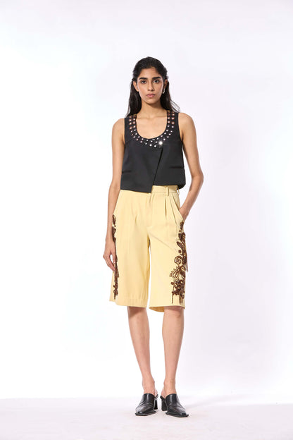 'DIAMANTE' EMBELLISHED VEST