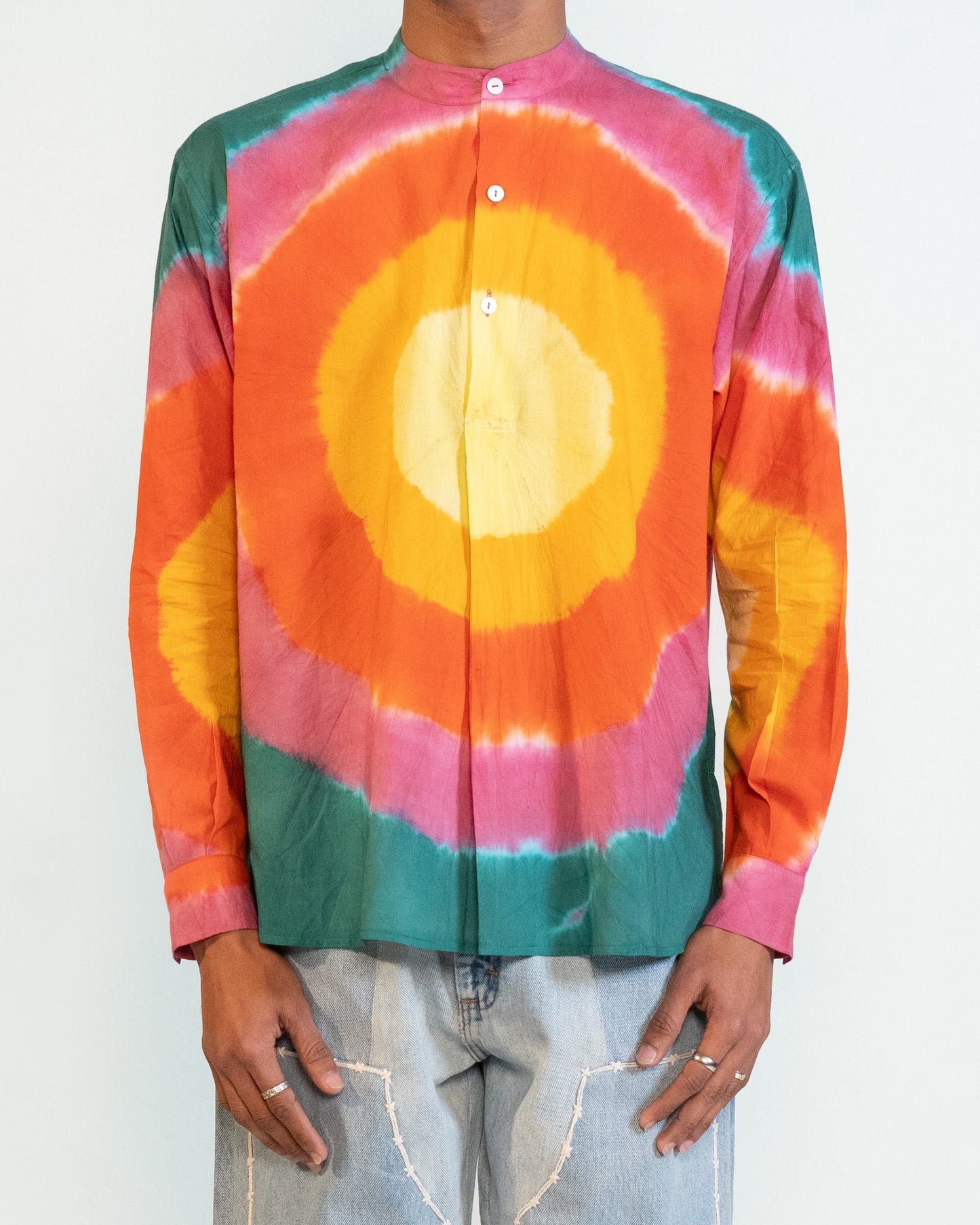 Kurta Shirt (Orange)