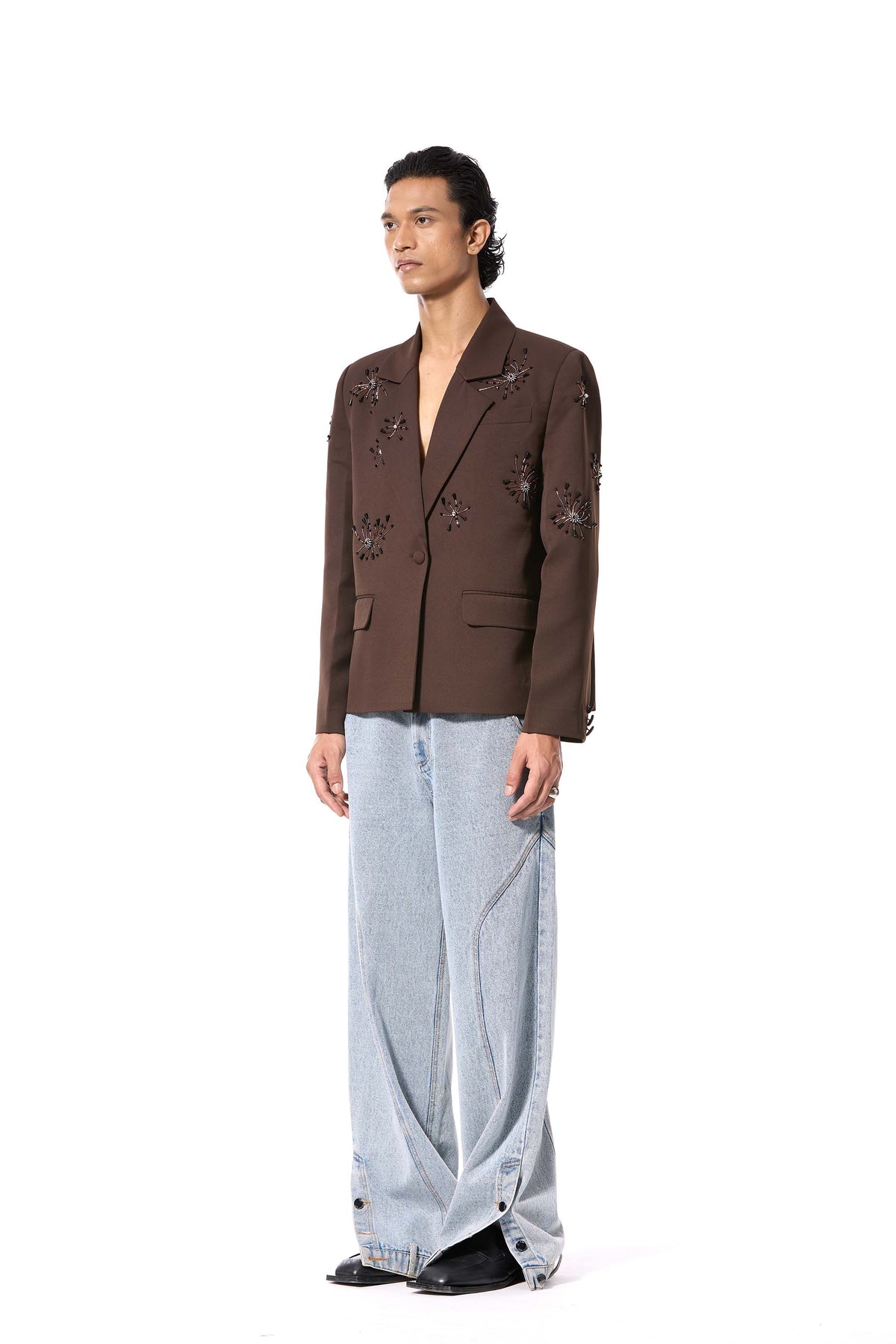 'SOLSHADOW' EMBELLISHED BLAZER