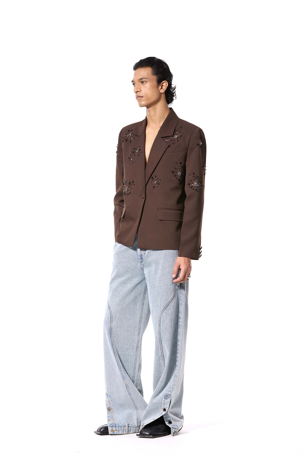 'SOLSHADOW' EMBELLISHED BLAZER