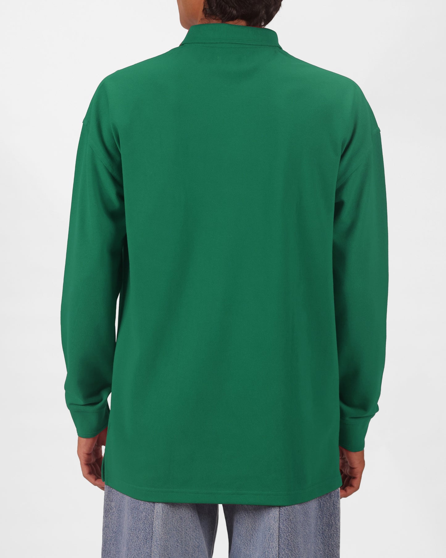 Crest Polo tshirt- Green
