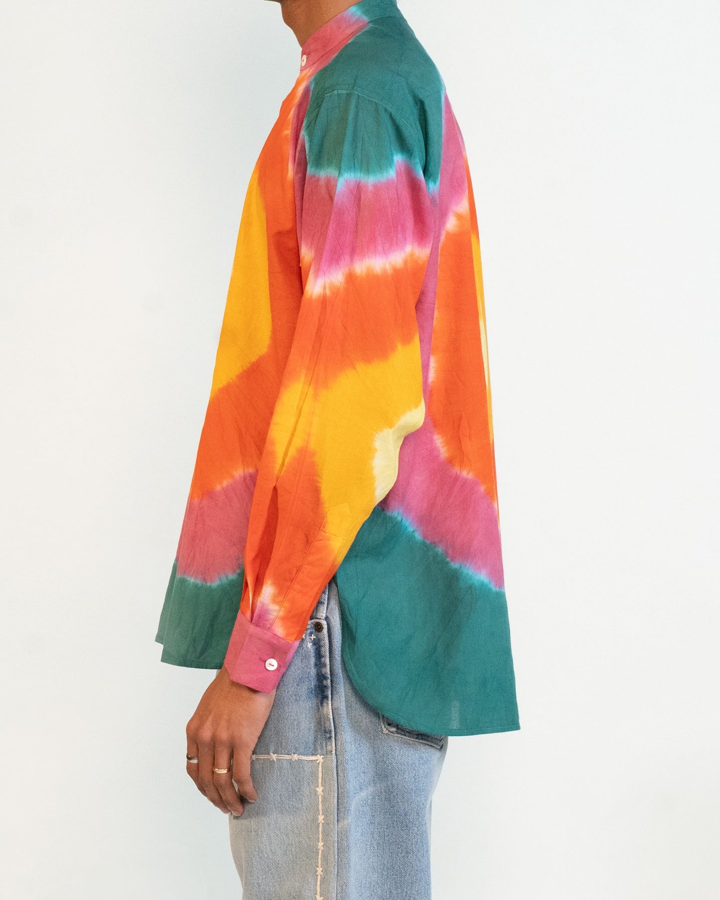 Kurta Shirt (Orange)