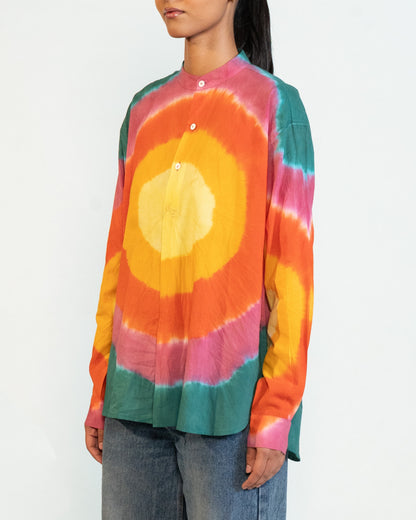 Shirt- Orange & Green