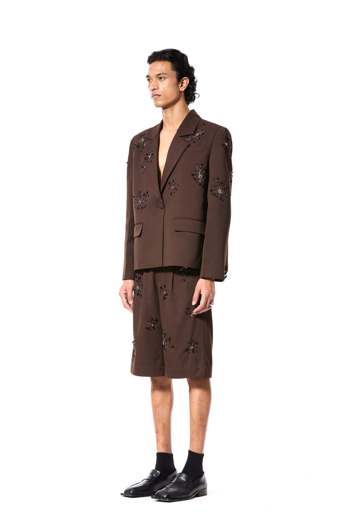'SOLSHADOW' EMBELLISHED BLAZER