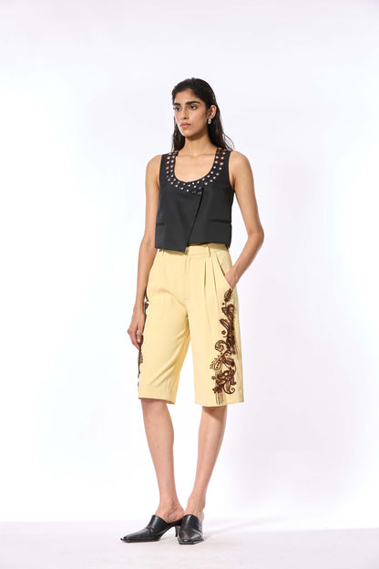 'DIAMANTE' EMBELLISHED VEST