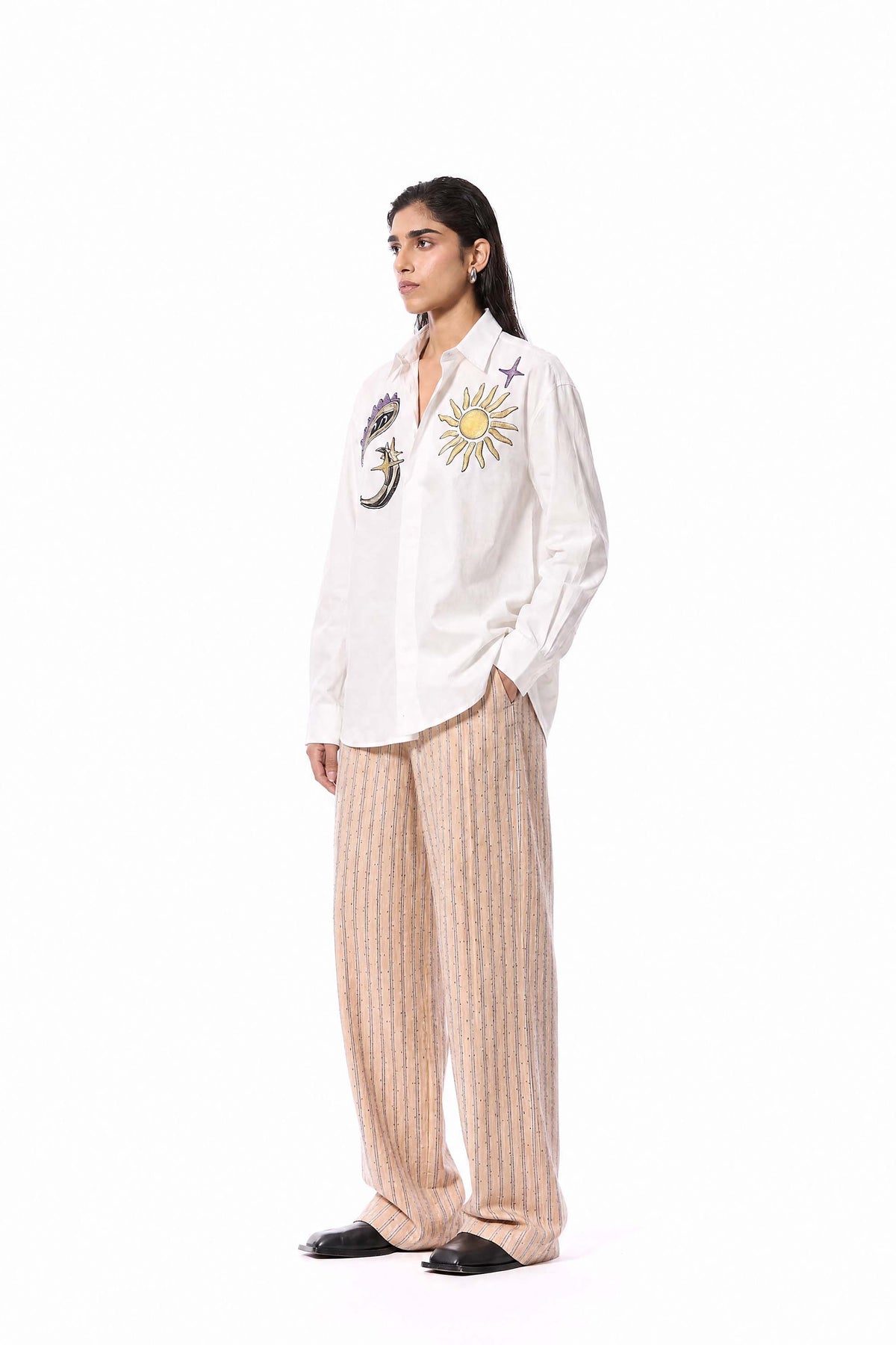 'RAYNE' EMBELLISHED SHIRT