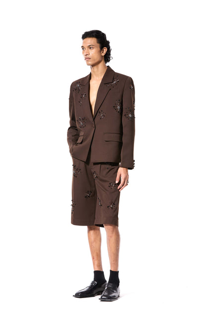 'SOLSHADOW' EMBELLISHED BLAZER