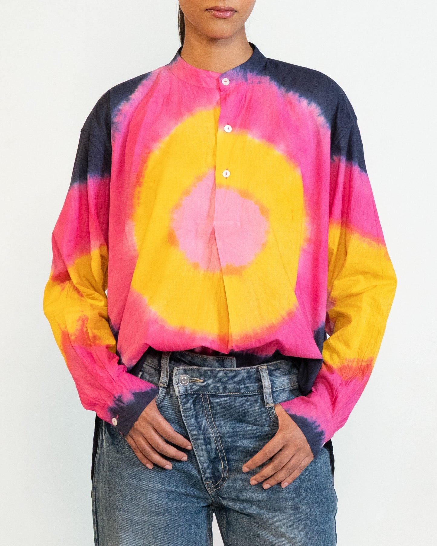 Shirt- Pink & Blue