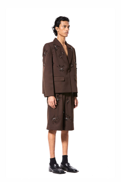 'SOLSHADOW' EMBELLISHED BLAZER