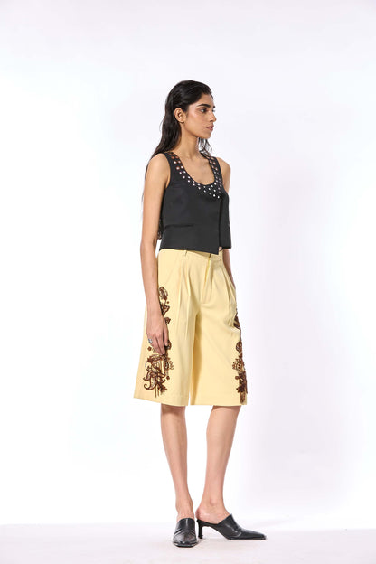'DIAMANTE' EMBELLISHED VEST
