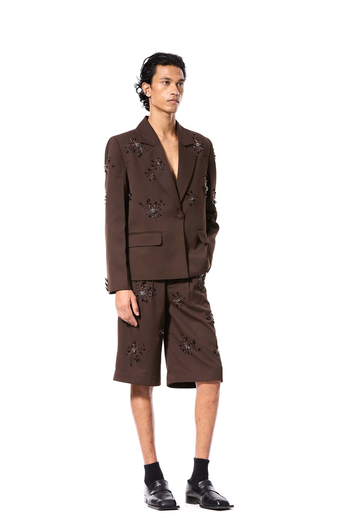 'SOLSHADOW' EMBELLISHED BLAZER