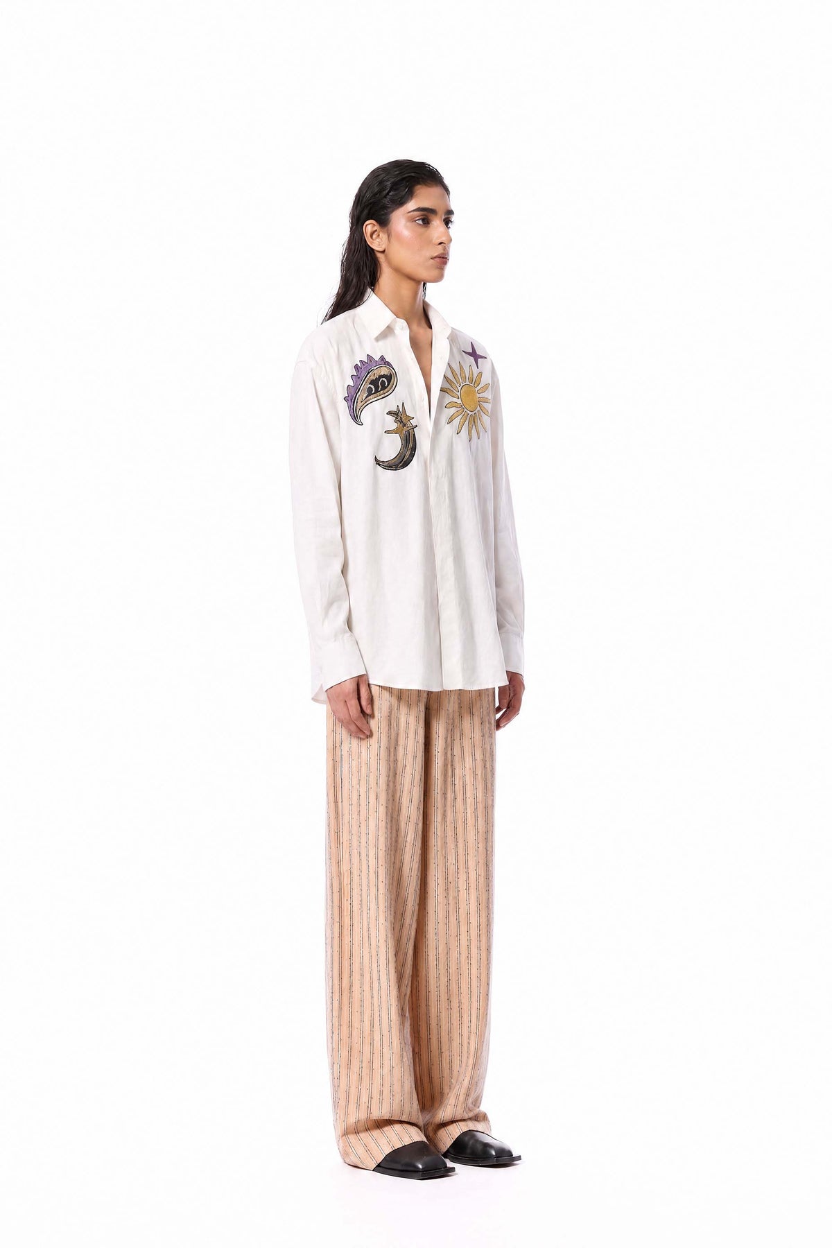 'RAYNE' EMBELLISHED SHIRT