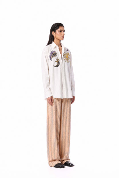 'RAYNE' EMBELLISHED SHIRT