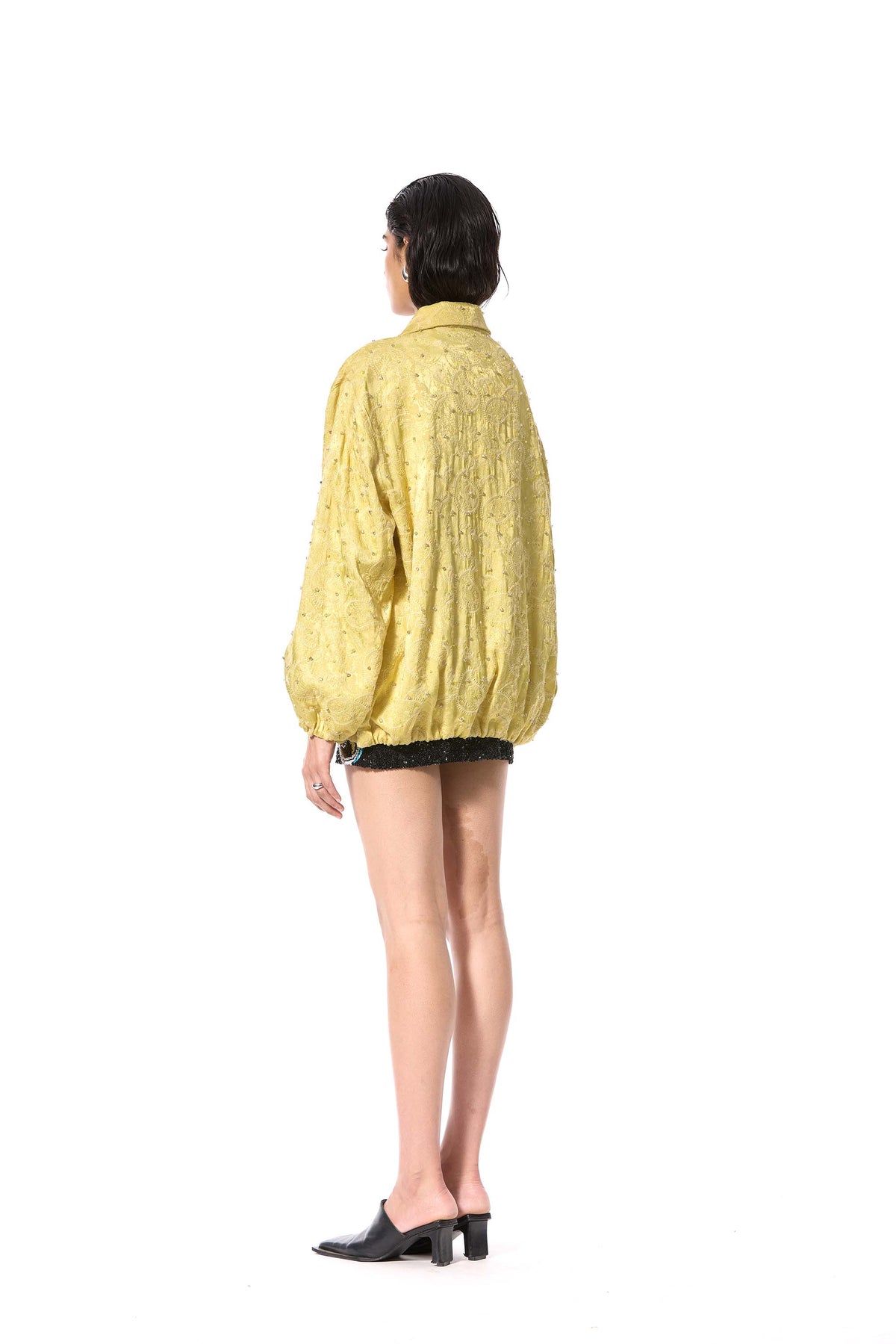 'ZELOR' EMBELLISHED BOMBER