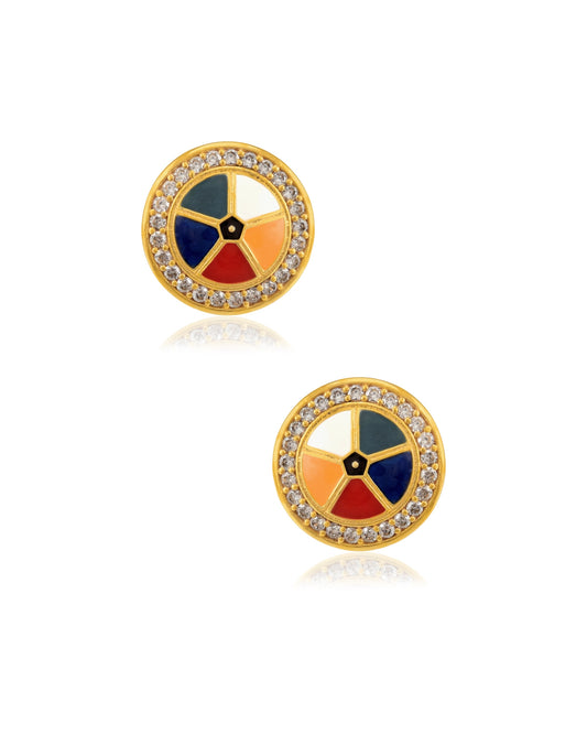 Pachranga Orbis Ear Studs