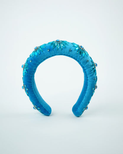 Bejeweled Hairband (Blue)