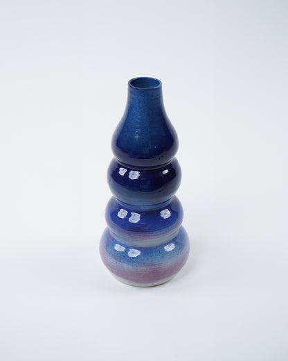 Four Layer Vase (Blue & Purple)