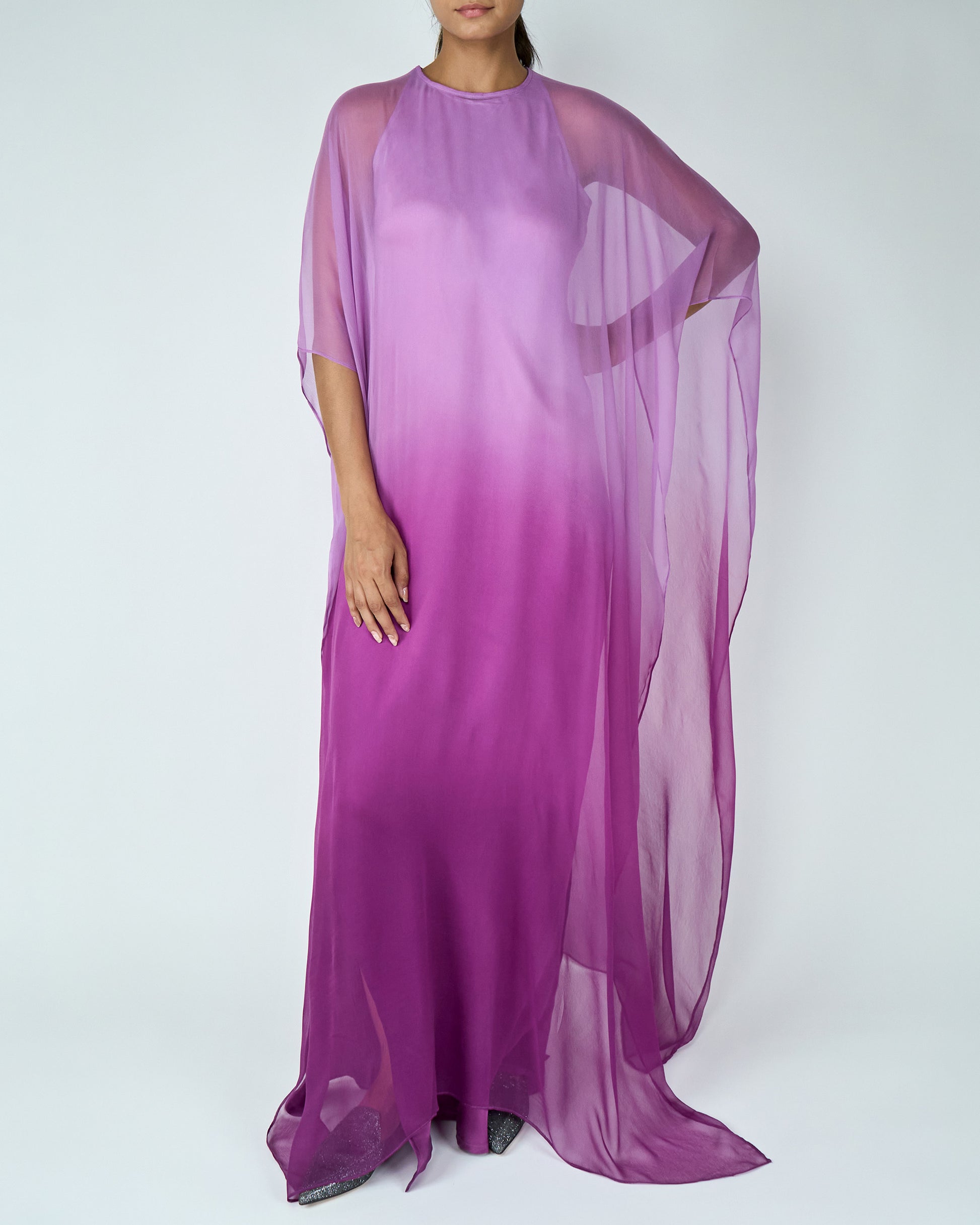 Cape Dress (Shades of Purple) Cape Dress (Shades of Purple)