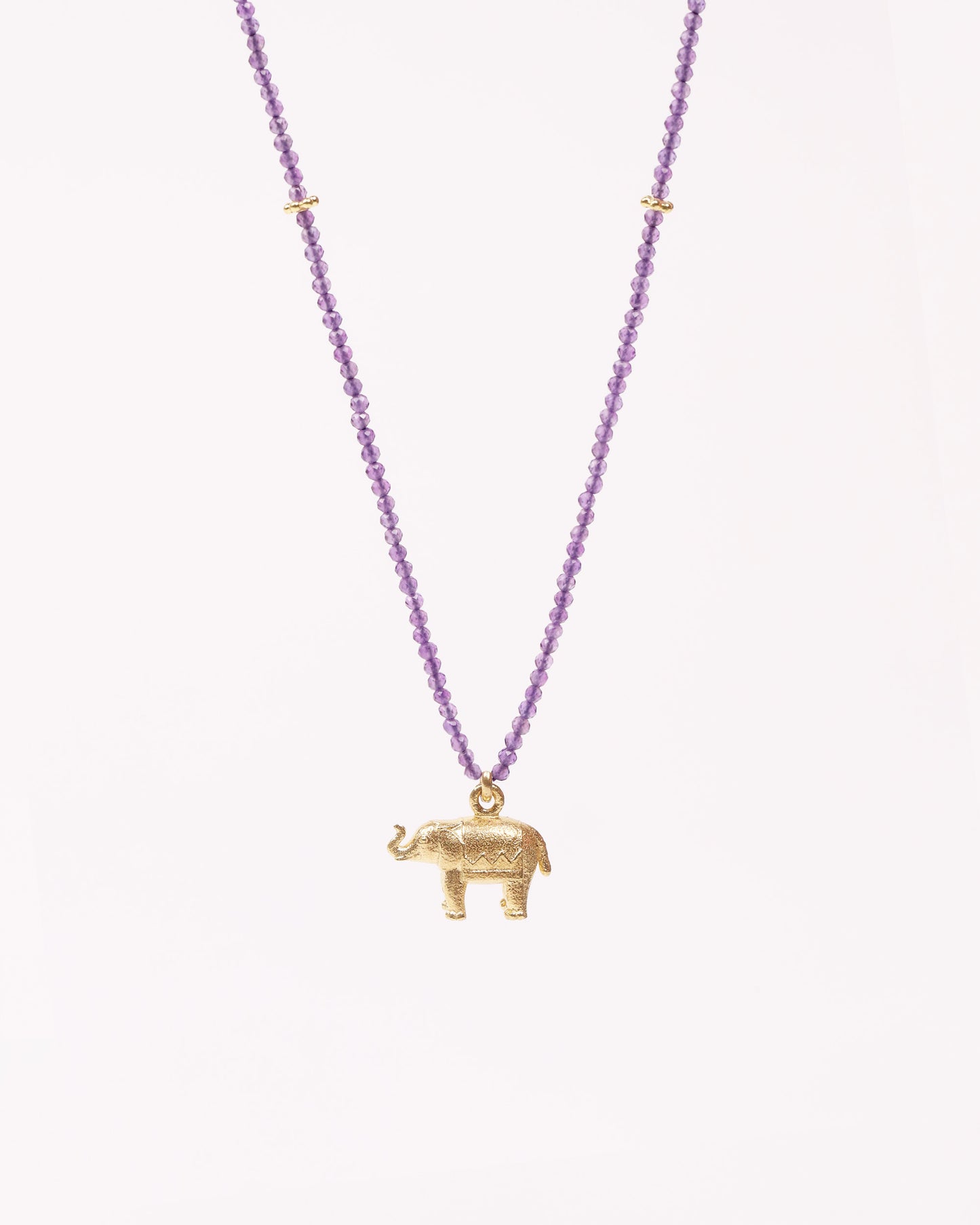 Hathi Necklace (Amethyst)