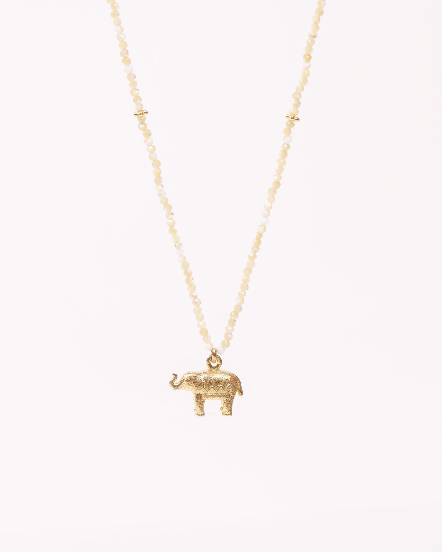 Hathi Necklace (Mother of Pearls)